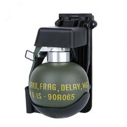 Grenade factice M67 Frag Molle BB - Étui noir