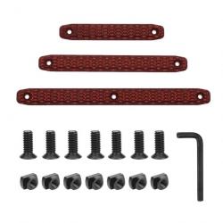 Guidage Mlok clip 20mm CMS - Red Black