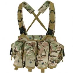 Harnais Chest Rig AK 47 Tactical ABS - Multicam