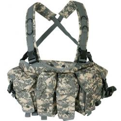 Harnais Chest Rig AK 47 Tactical ABS - Digital ACU