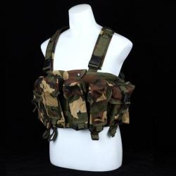 Harnais Chest Rig AK 47 Tactical ABS - Woodland