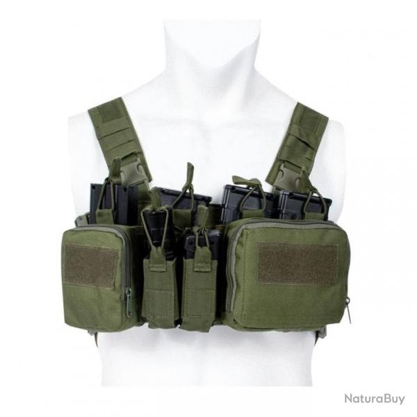 Harnais Chest Rig Molle CSO Gear - Ranger vert