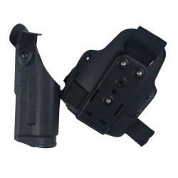 Holster cuisse droitier Glock POS - Noir