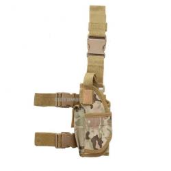 Holster cuisse droitier OPS universel - Multicam