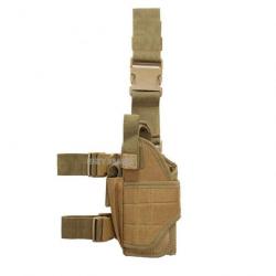 Holster cuisse droitier OPS universel - Tan / Coyote