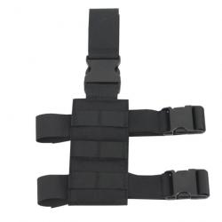 Holster cuisse CombatSecure TGS universel réglable - Noir