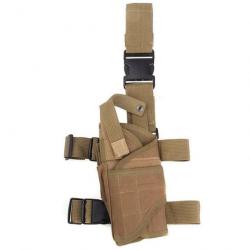 Holster de cuisse WarriorGrip Glock 17/18 - Tan / Coyote