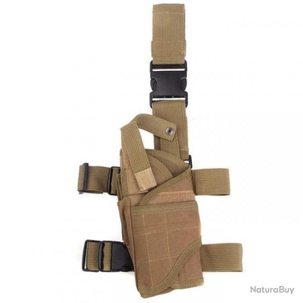 Holster de cuisse WarriorGrip Glock 17/18 - Tan / Coyote