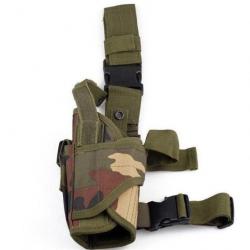 Holster de cuisse WarriorGrip Glock 17/18 - Jungle