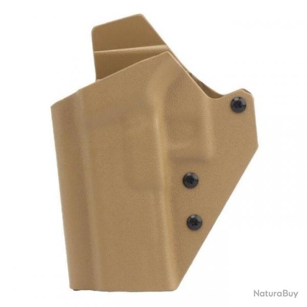 Holster droitier CovertGuard Glock 17 IWB - K-07-(tan)