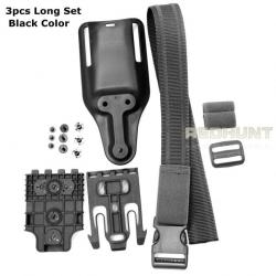 Holster droitier CovertGuard Glock 17 IWB - LEG ACC (noir)