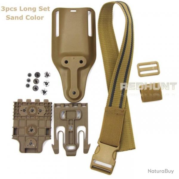 Holster droitier CovertGuard Glock 17 IWB - LEG ACC (tan)