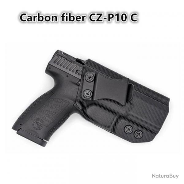 Holster IWB CZ P07 P09 P10 - Fibre de carbone P10 C