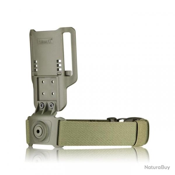 Holster Low Ride Duty Drop AMOMAX - Vert OD (Low Ride)