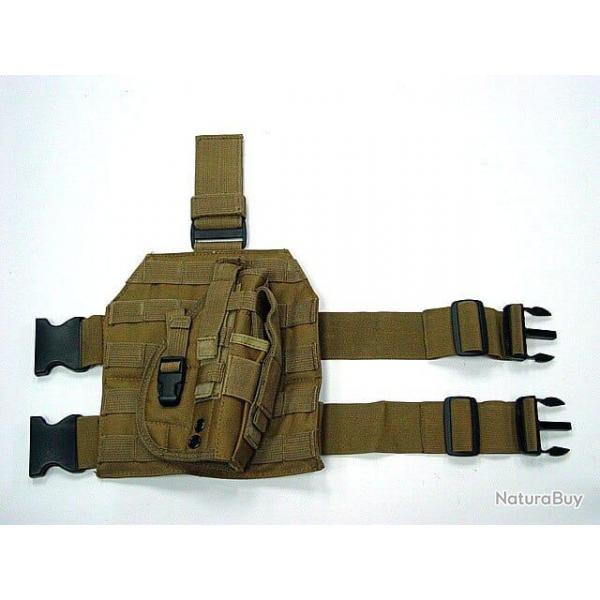 Holster porte-chargeur LOS Tactical - Marron