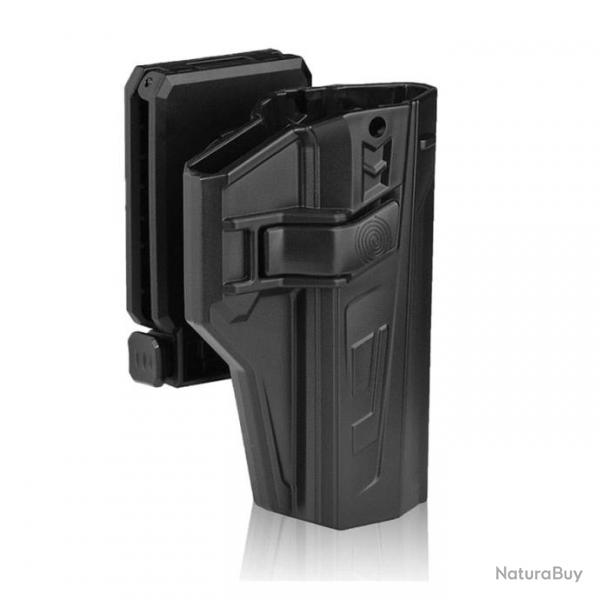 Holster verrouillage automatique CZ P07 P09 - Clip de ceinture