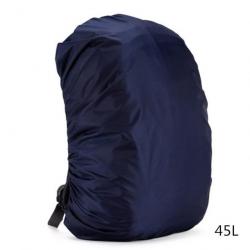 Housse imperméable pour sac à dos 35-80l - Bleu  45L