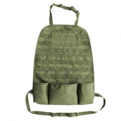 Kit organiseur Molle siège arrière voiture - Modèle 1 (Vert OD)