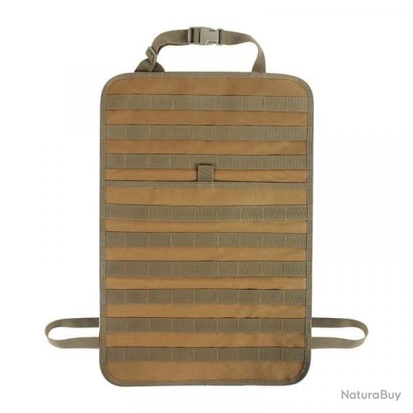 Kit organiseur Molle sige arrire voiture - Modle 2 (Tan)