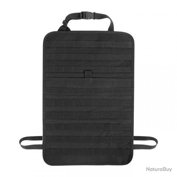 Kit organiseur Molle sige arrire voiture - Modle 2 (Black)