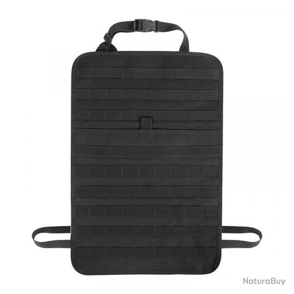 Kit organiseur Molle sige arrire voiture - Modle 2 (Black)