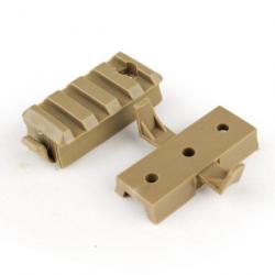 Kit rails latéraux casque MICH Fast MH BJ PJ - Rail Adapter Tan