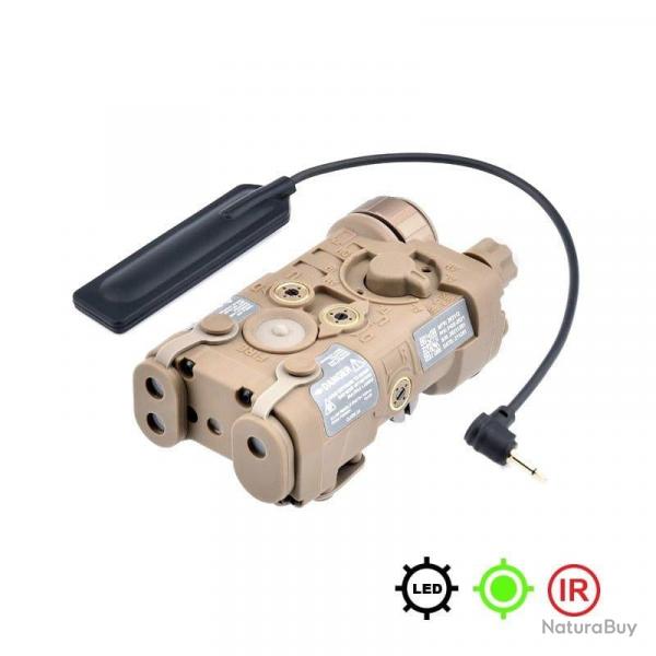 Lampe VenomFlash Pro IR LED PEQ15 DBAL A2 - Vert-IR 1