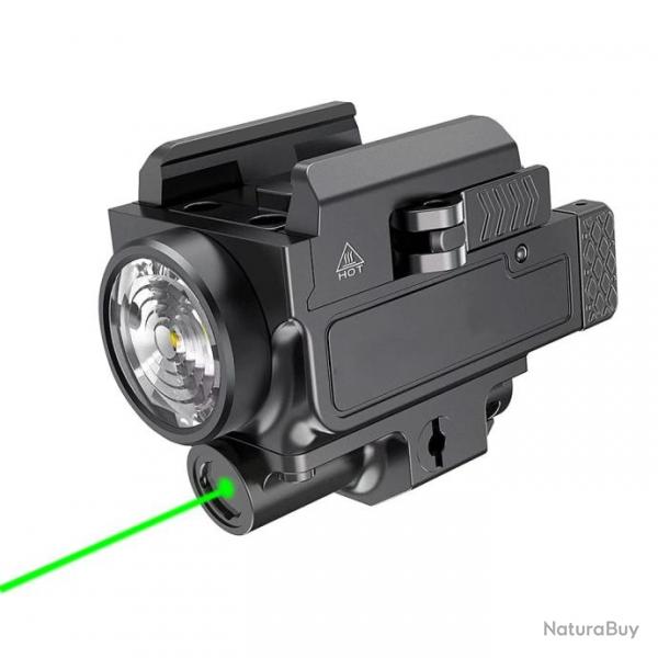 Lampe laser USB 800 Lumens ARSSON - Vert