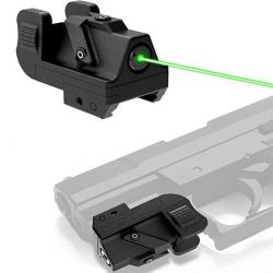 Laser pistolet Picatinny Weaver USB