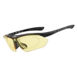 Lunettes anti-impact tactique Ulltrafit OS - Black Yellow