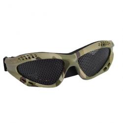 Lunettes protection métallique SNAirsoft - Multicam