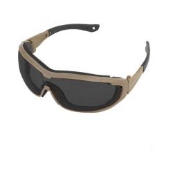 Lunettes tactique sangle fixe Wosport - T-BK