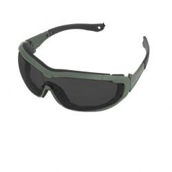 Lunettes tactique sangle fixe Wosport - OD-BK