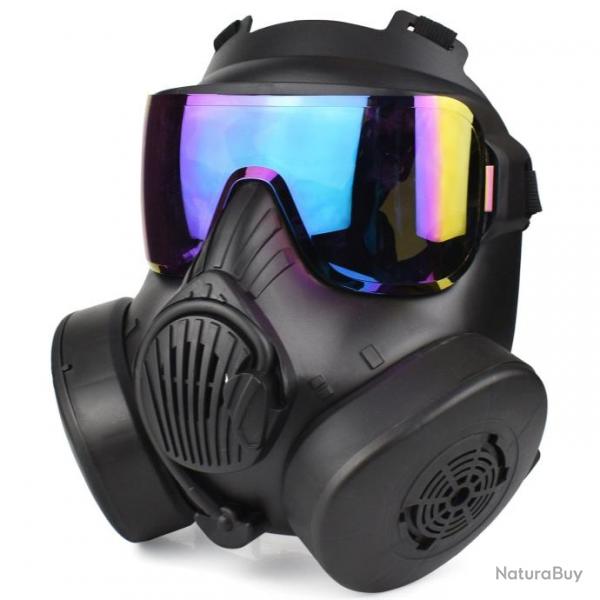 Masque  gaz protection GB Factory - Lunettes multicouleur