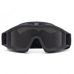 Masque balistique CS Paintball SPO - B-Noir