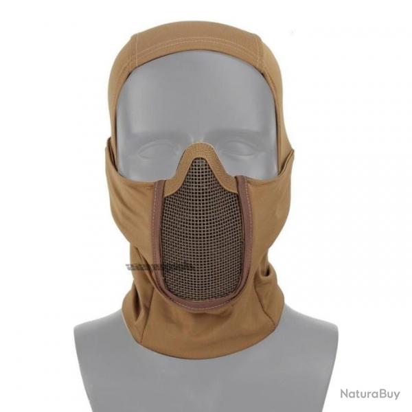 Masque complet protection BattleField VOS - Marron