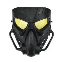 Masque intégral Airsoft Cobat Air War - Noir (yeux jaune)