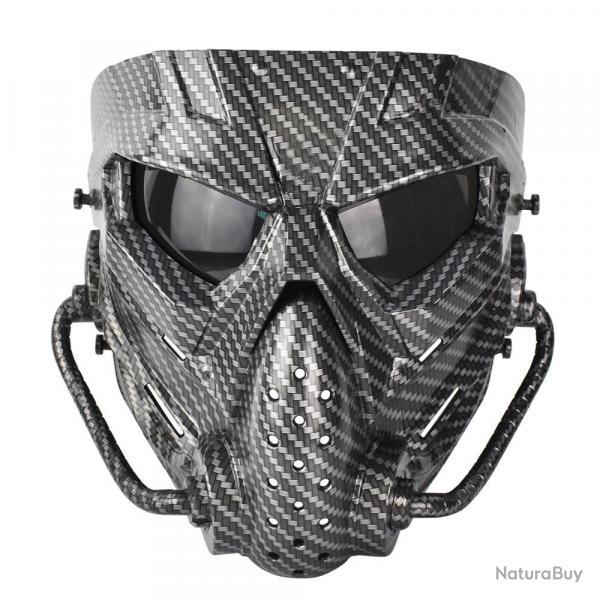 Masque intgral Cobat Air War - Gris (yeux noir)
