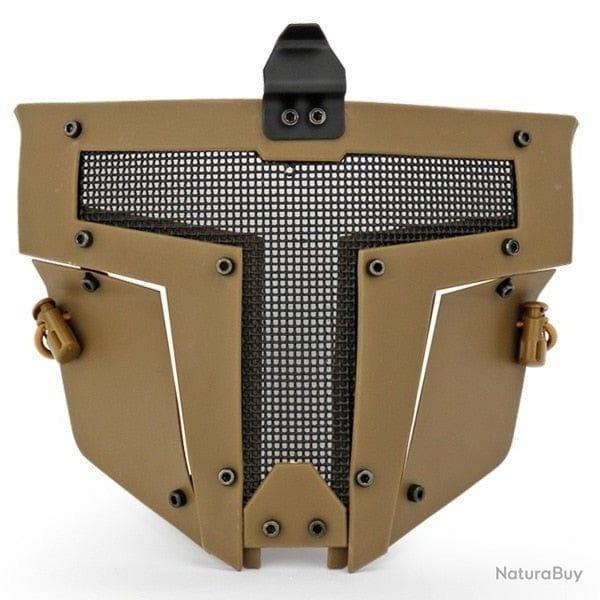 Masque intgral Airsoft Paintball COP - Tan / Coyote