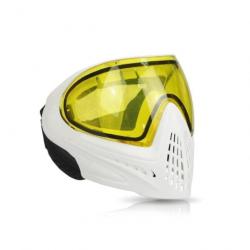 Masque intégral anti-buée F1 FMA - Blanc (lunettes jaune)