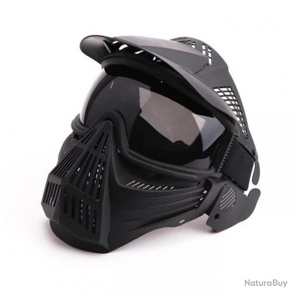 Masque intgral anti-bue Protector OS - Noir 1 (lunettes noir)