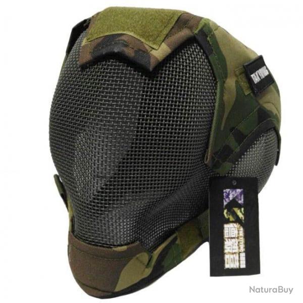 Masque intgral grille acier V6 TAK - Multicam 1