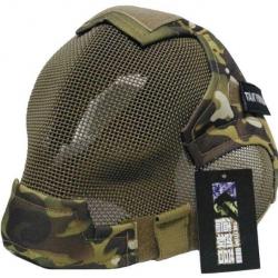 Masque intégral grille acier V6 TAK - Multicam 2