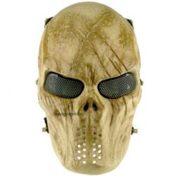 Masque intégral protection Airsoft USG - Jaune