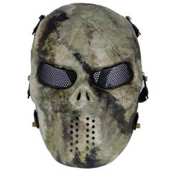 Masque intégral protection Airsoft USG - Vert