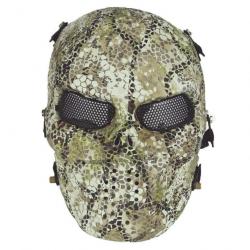 Masque intégral protection Airsoft USG - Camouflage vert