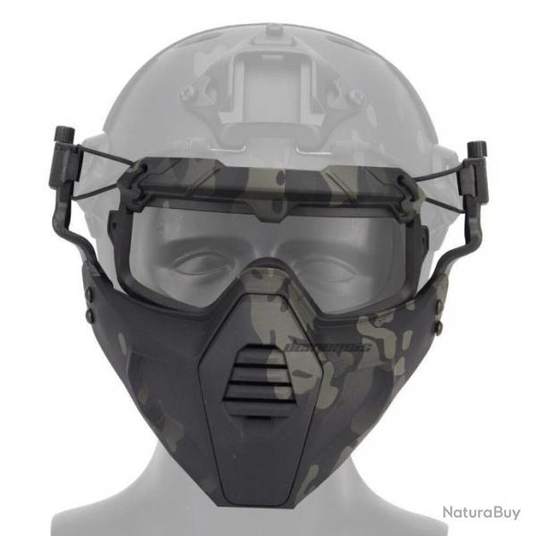 Masque intgral protection lunette OPS - Multicam noir