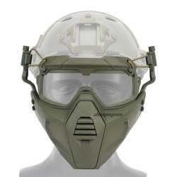 Masque intégral protection lunette OPS - Vert OD