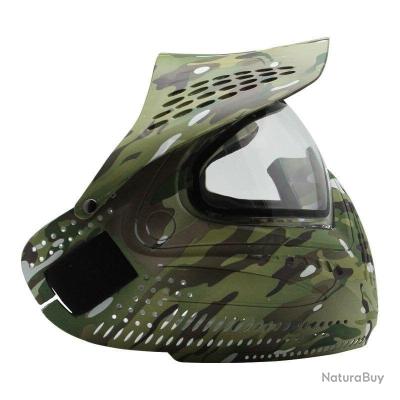 Masque Tactique Multifonction - Pour Paintball, Airsoft, Militaire - Cagoule Voile à Séchage Rapide - Taille Unique Unisexe