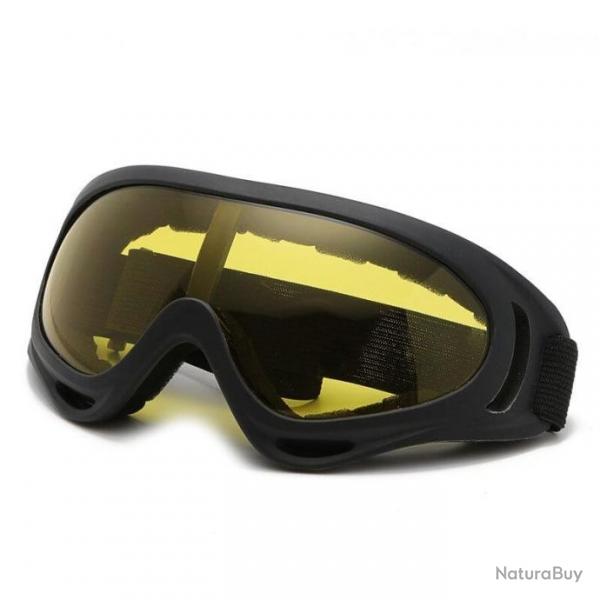 Masque protection Paintball/Airsoft Ultrafit OS - Black Yellow